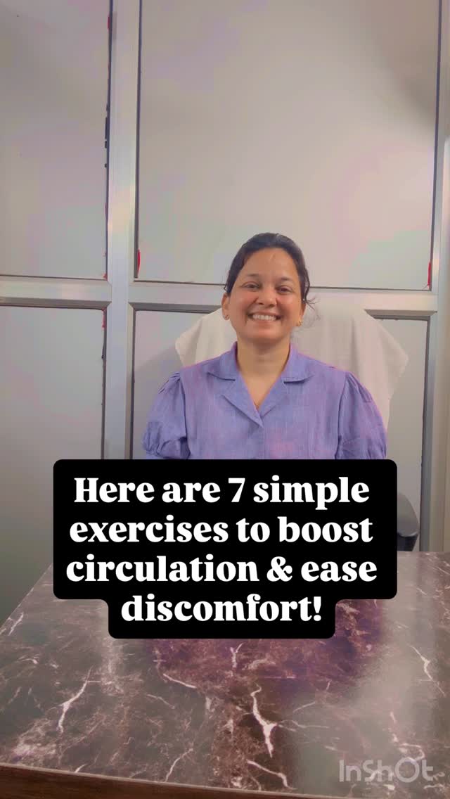 7 Simple Exercise to boost circulation